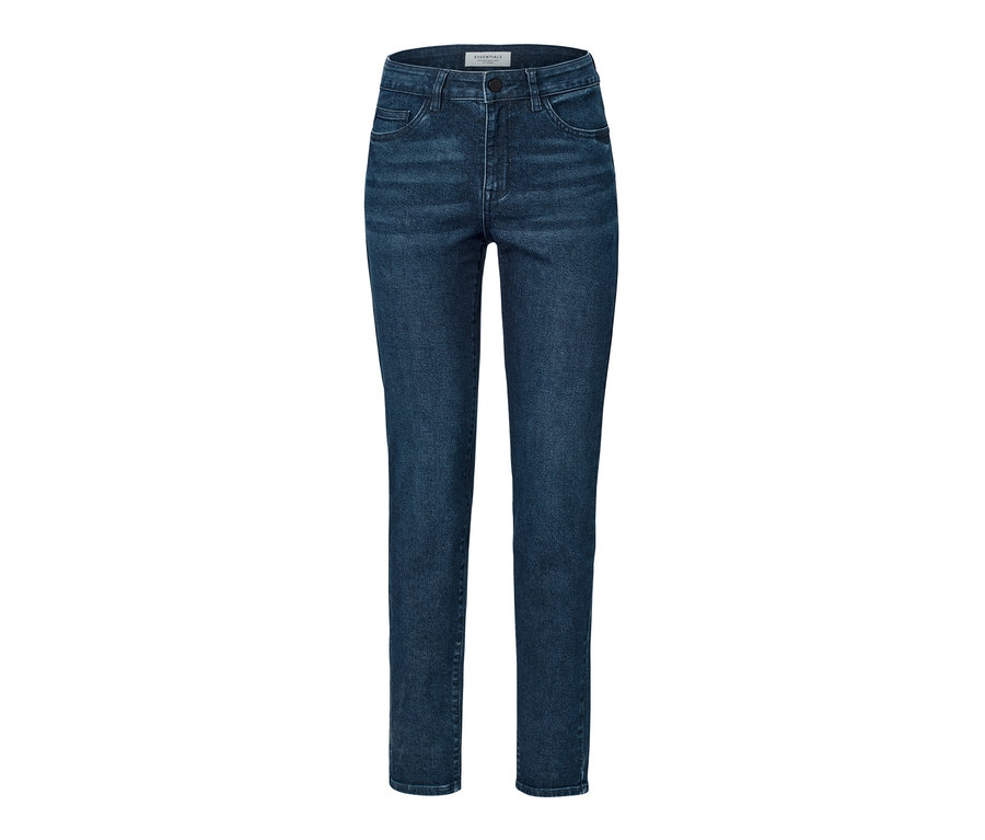 Jean slim en denim « Fit Emma », denim bleu foncé.