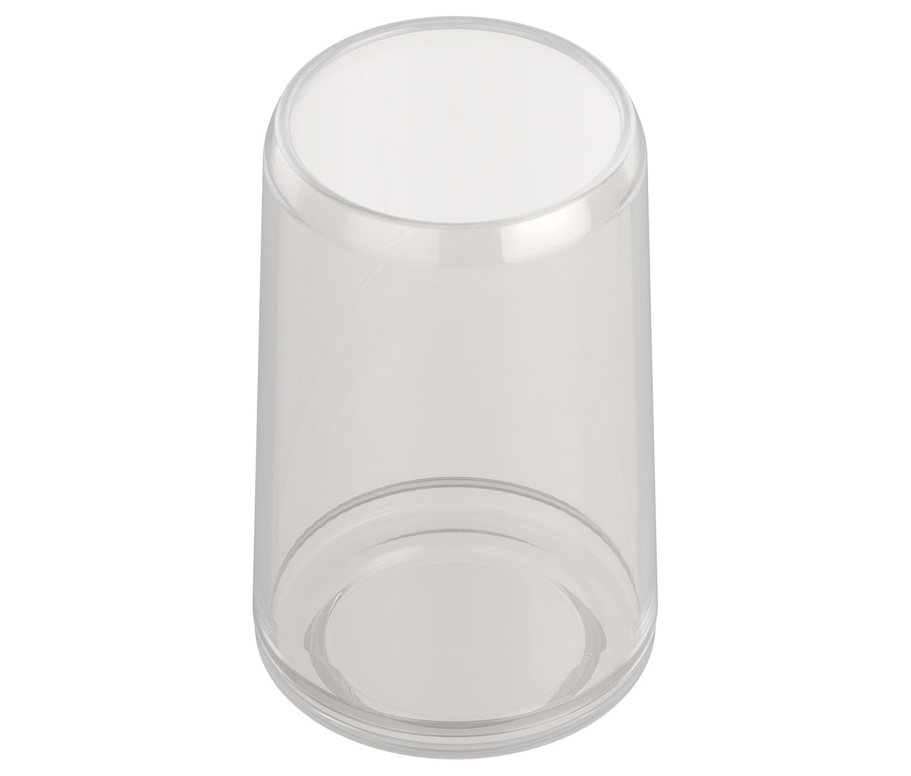 Récipient transparent.