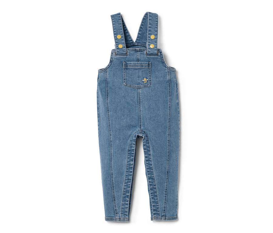 Salopette en denim.