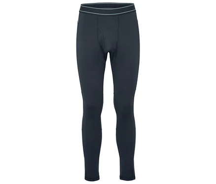 Un legging thermique noir avec une taille élastique.