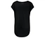Détail du dos d'un t-shirt noir Dry Active Plus.