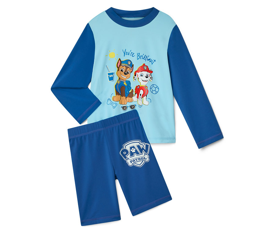 Pyjama bleu Pat' Patrouille avec Chase et Marshall.