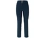 Un pantalon long bleu marine à jambes droites avec des poches est visible sur un fond blanc.
