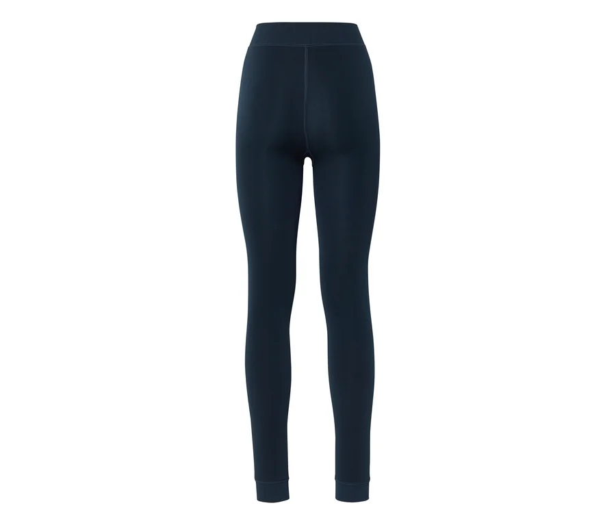 Legging taille haute bleu foncé, vue de dos.