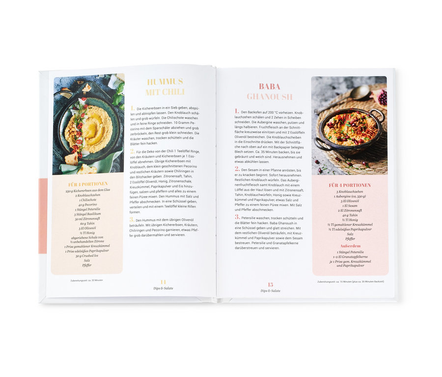 Livre de recettes de cuisine d'été.