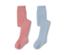 2 Collants pour enfant, rose/bleu clair - 1x rose, 1x bleu clair