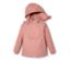 Veste de pluie thermique rose pour tout petit avec capuche.