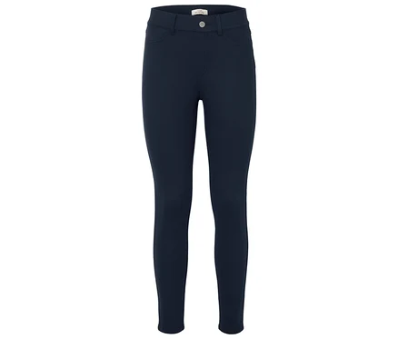 Jean bleu marine taille haute.
