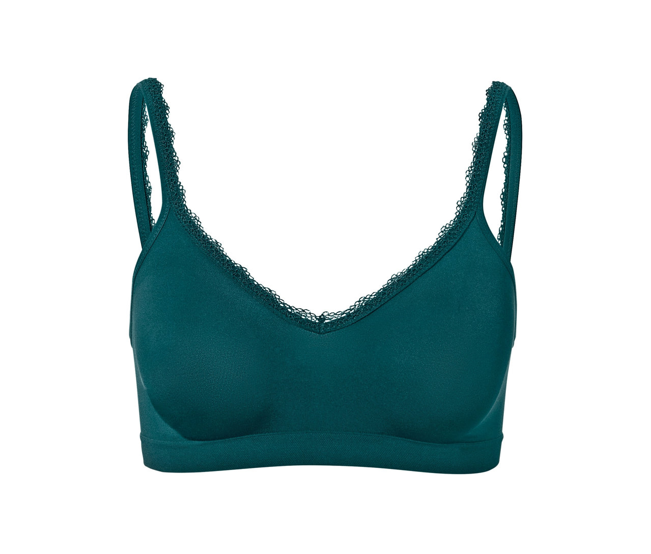 Soutien-gorge doux Seamless pétrole.