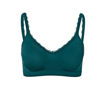 Soutien-gorge doux Seamless pétrole.