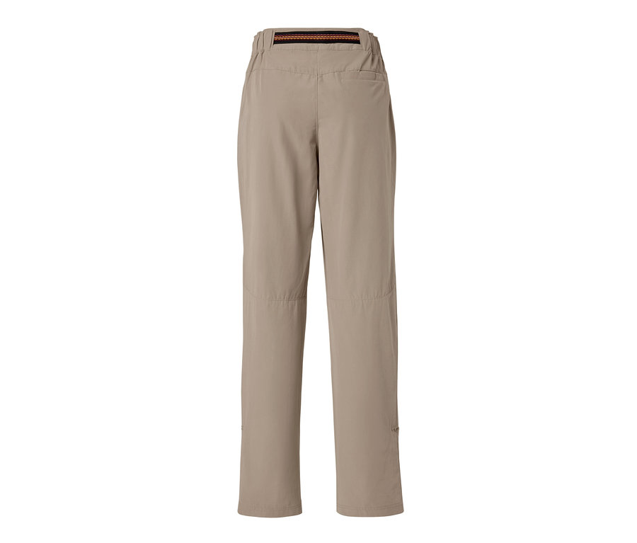 Pantalon d’extérieur beige avec protection anti-moustiques.