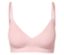 Gros plan d'un soutien-gorge rose avec de fines bretelles.