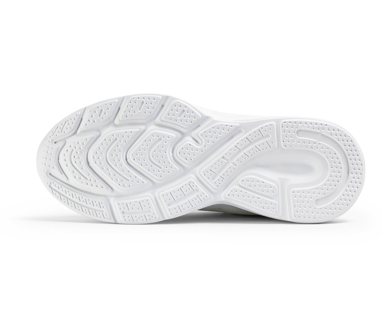 Semelle d'une basket blanche pour femme FILA Specctris.