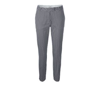 Noir à pois blancs et gris