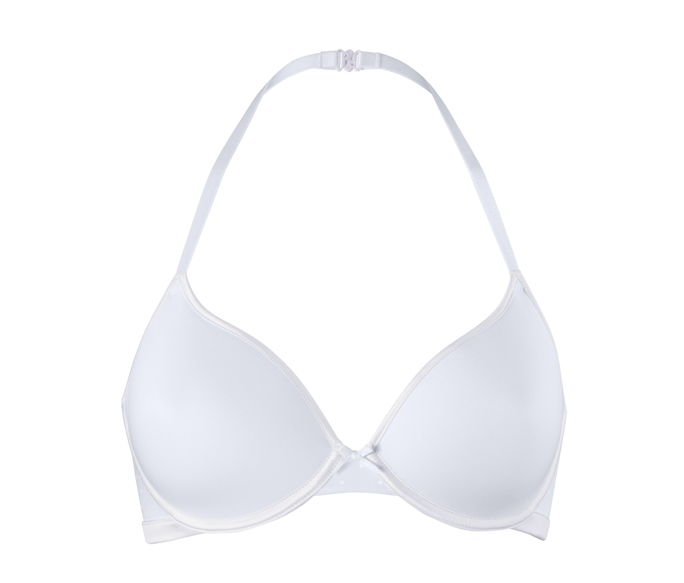 Soutien-gorge en matière spacer blanc.