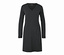 Gris chiné<br>Dentelle et nœud noir