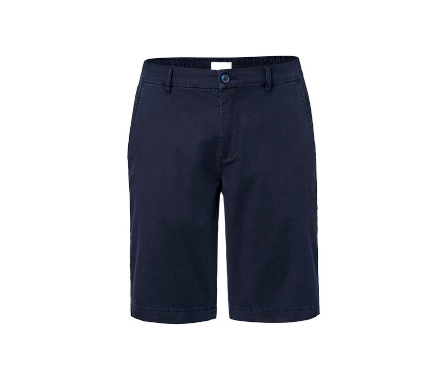 Short chino bleu marine.