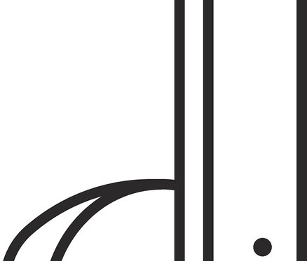 Graphique en noir et blanc d'une chaîne multifonction pour lunettes, masques et écouteurs intra-auriculaires.