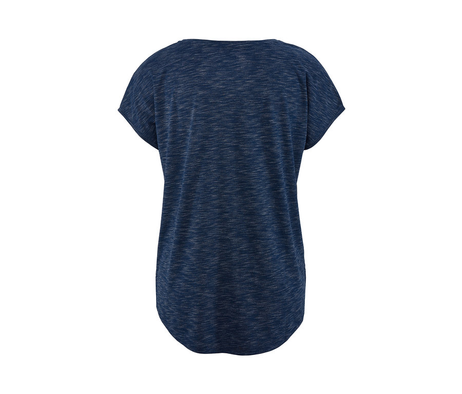 T-shirt de sport bleu.
