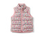 Extérieur avec imprimé floral intégral multicolore, intérieur rose