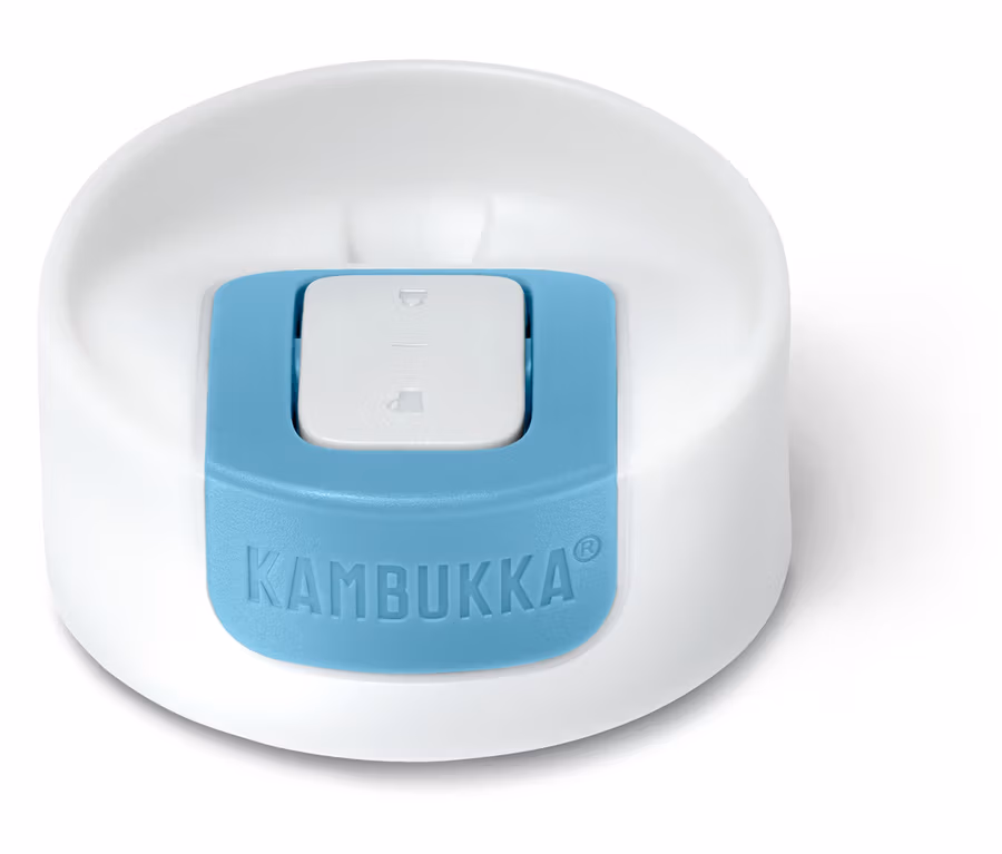 Couvercle de gobelet à emporter Kambukka X Pantone, bleu ciel.