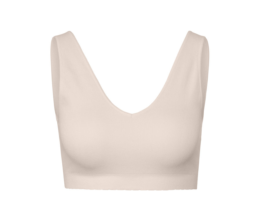 Brassière Seamless crème.