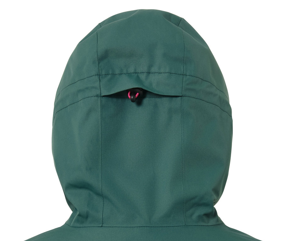 Capuche de veste de ski et de snowboard.