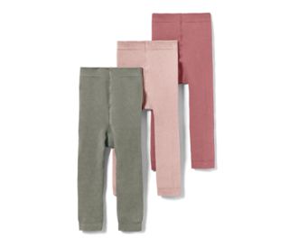 1 x rose foncé, 1 x vieux rose, 1 x kaki