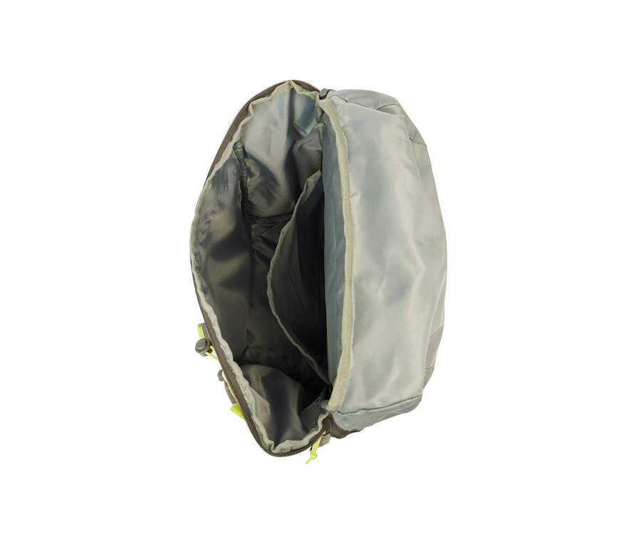 Sac à dos d’extérieur ouvert.