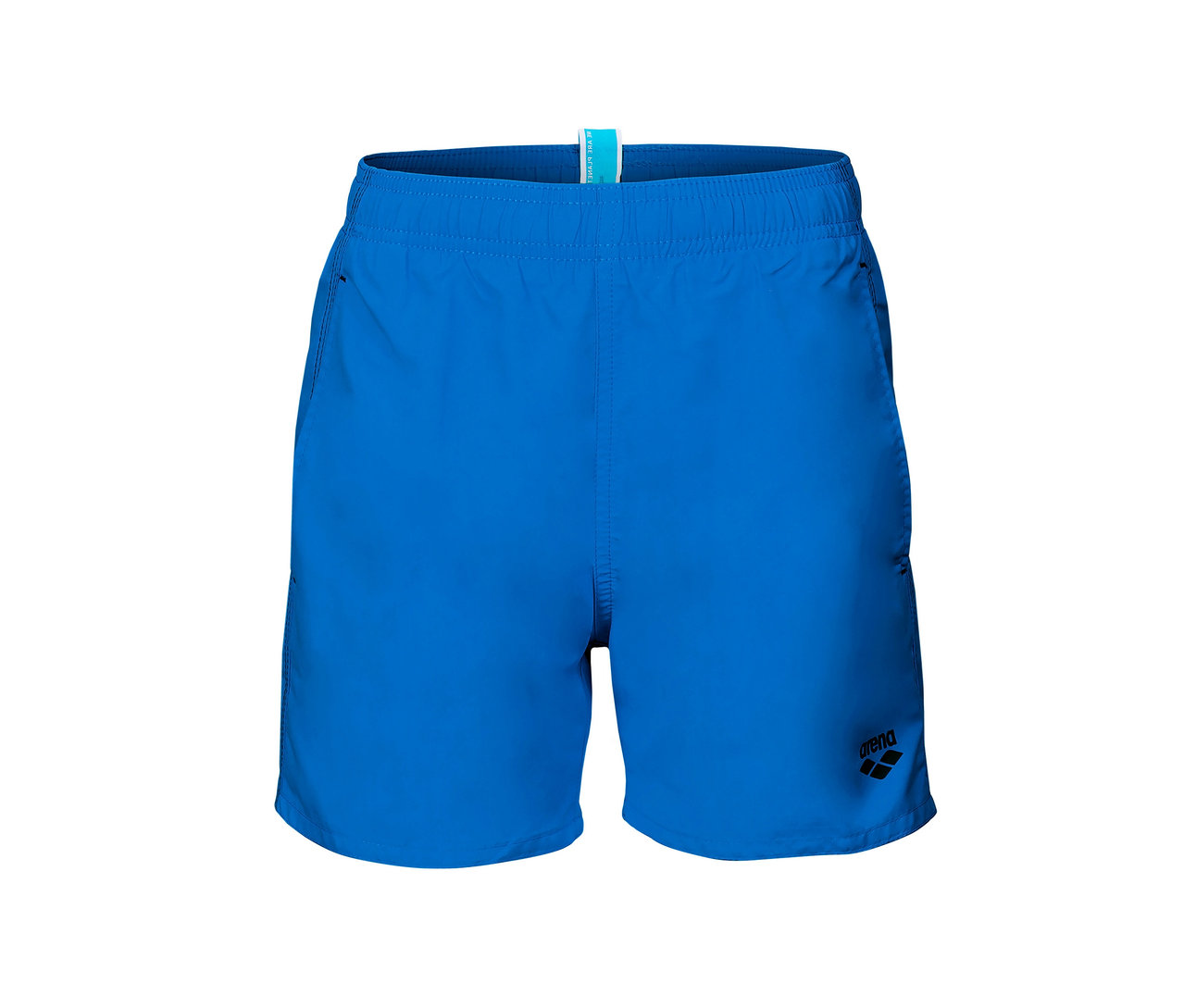 Boxer de plage arena Solid R pour enfant, bleu.
