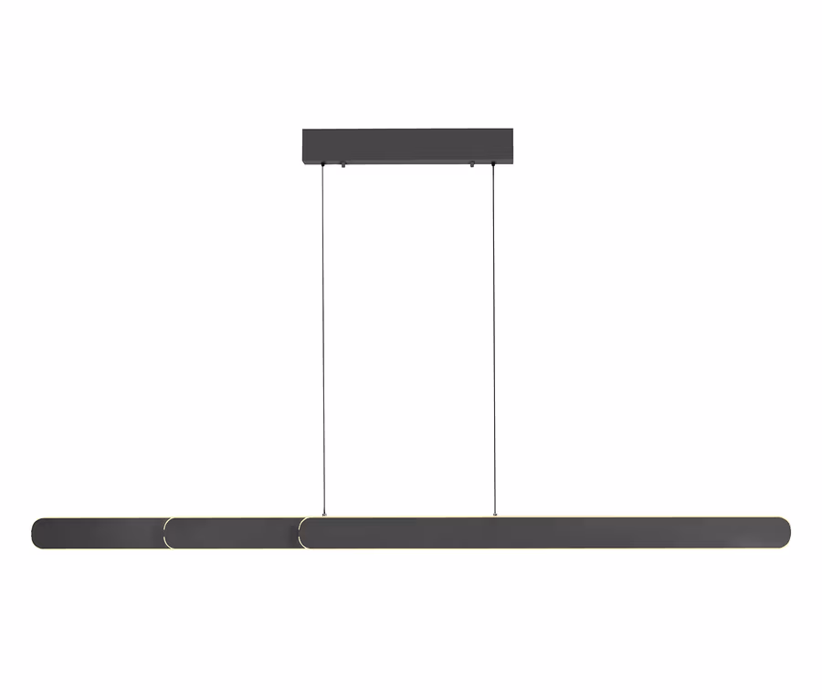 Lampe suspendue LED noire Paul Neuhaus »Adriana Round«.