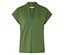 T-shirt vert à manches courtes et col en V.