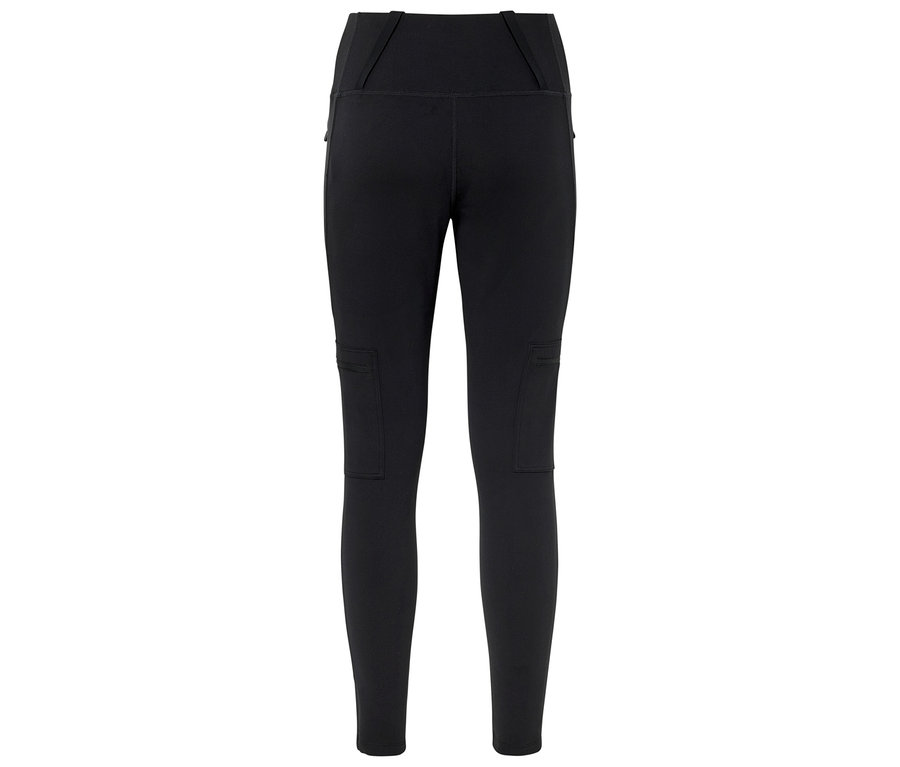 Leggings noirs avec poches des deux côtés.