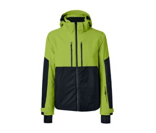 Bleu foncé-citron vert