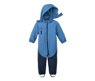 Bleu clair avec détails bleu foncé