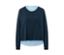 T-shirt de sport 2 en 1 bleu.