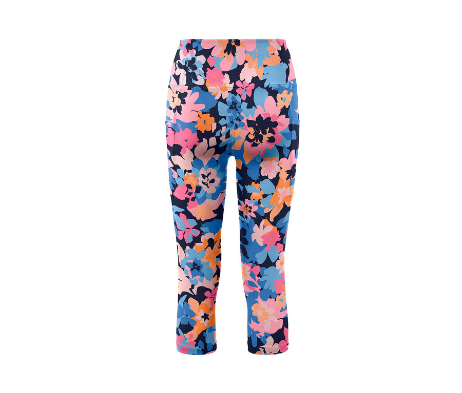 Un corsaire de sport à motif floral.