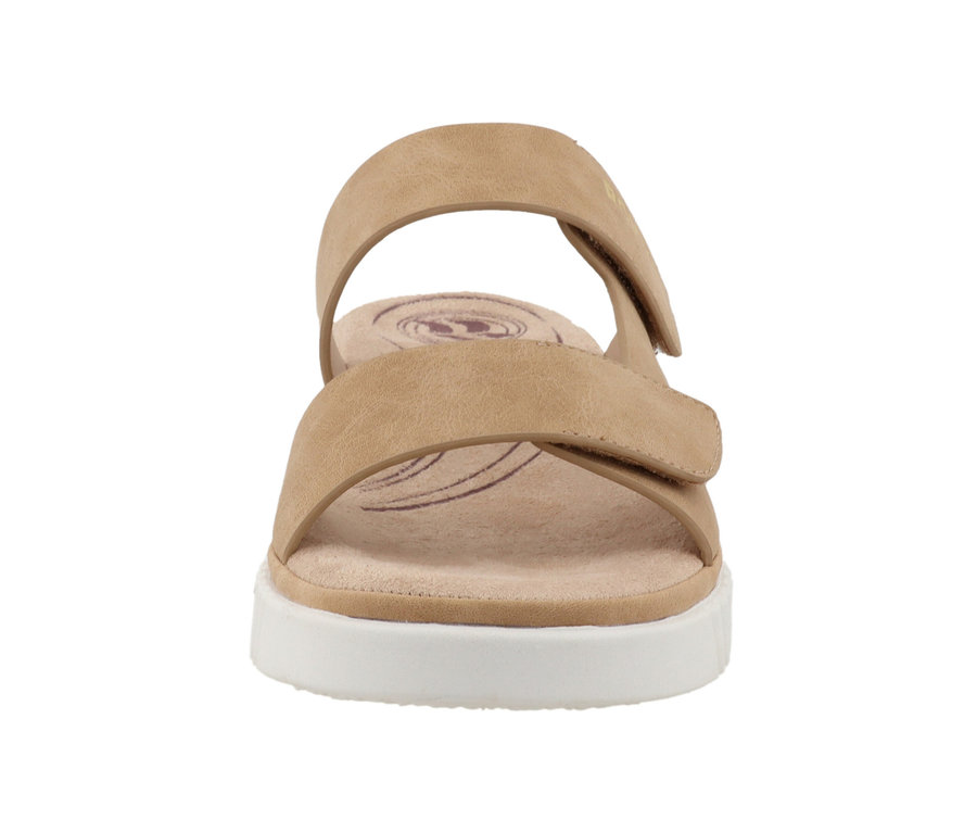 Sandales Romika, PU sable.