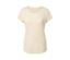 T-shirt de sport crème.