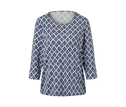 Blouse imprimée.