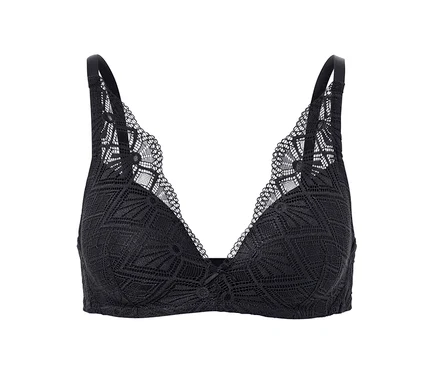 Soutien-gorge à coques souples noir.
