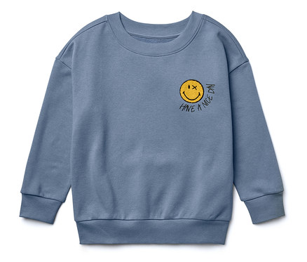 Sweatshirt pour enfant SMILEYWORLD® avec intérieur gratté