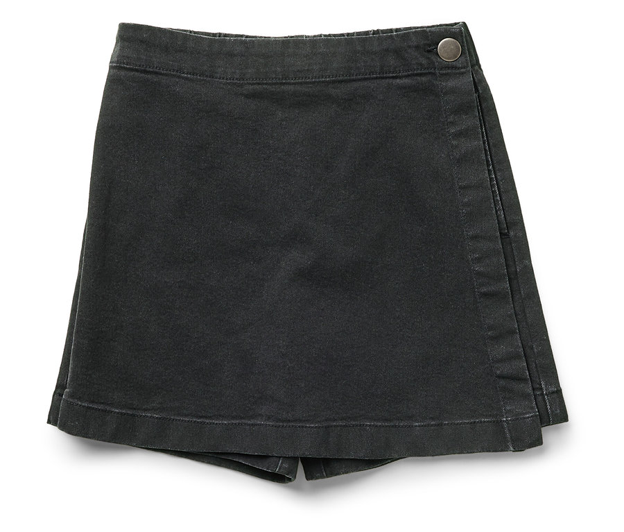 Jupe-pantalon pour enfant avec aspect jeans.