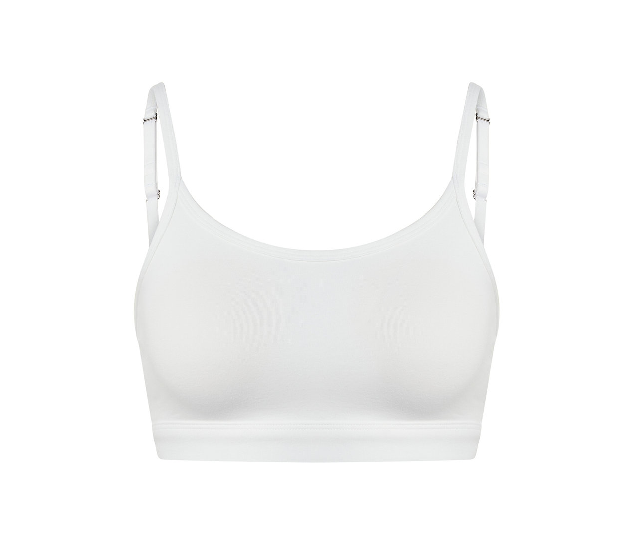 Soutien-gorge blanc, 2 pièces.