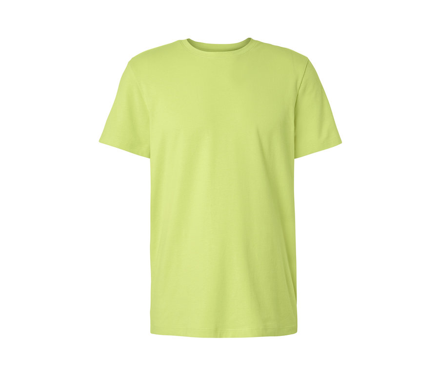 Un t-shirt technique vert citron clair.
