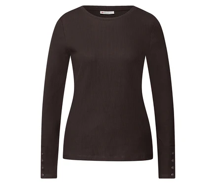 Maillot côtelé Street One, marron