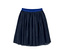 Bleu foncé avec taille bleue scintillante