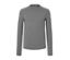 T-shirt fonctionnel à manches longues, anthracite chiné.
