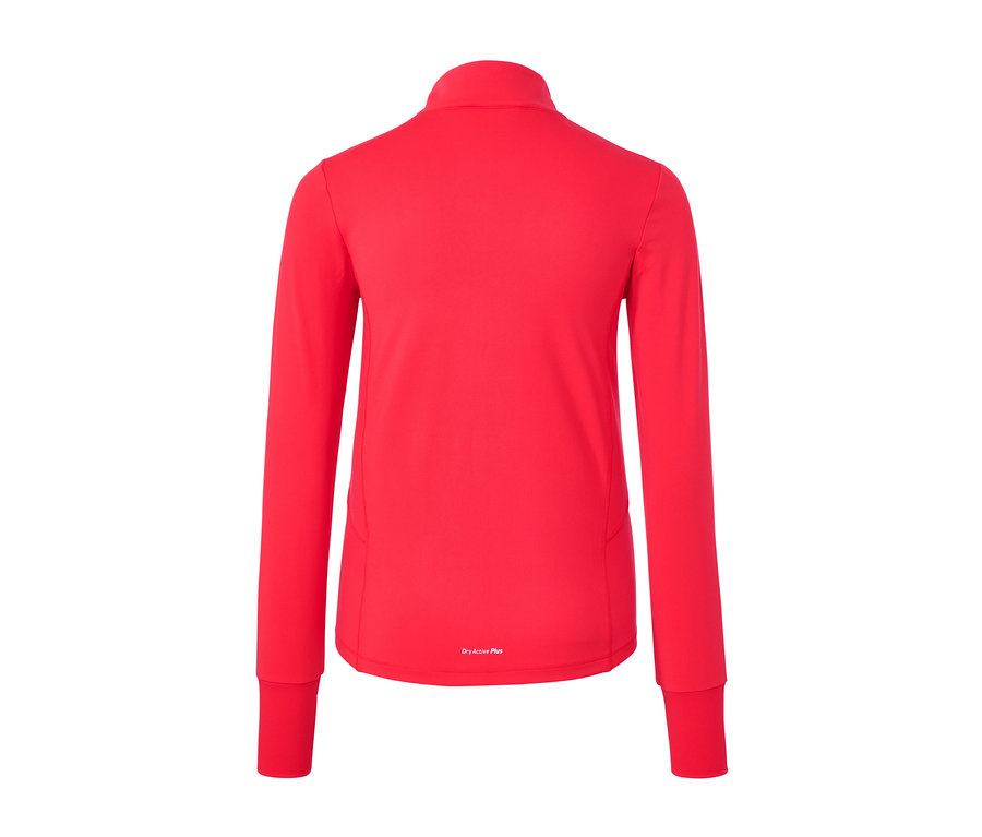 Veste de sport rouge.