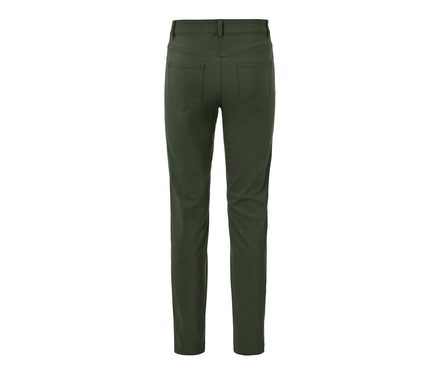 Vue arrière d'un pantalon en bengaline.